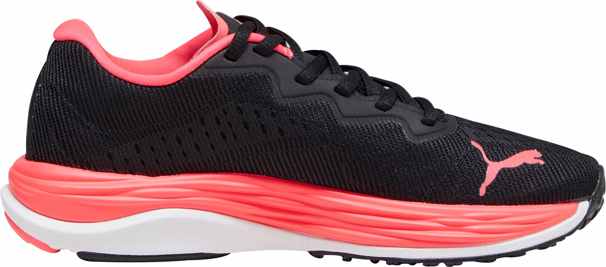 Puma Velocity Nitro 2 Womens Running Shoes - Black Multi Zone Foam Compression