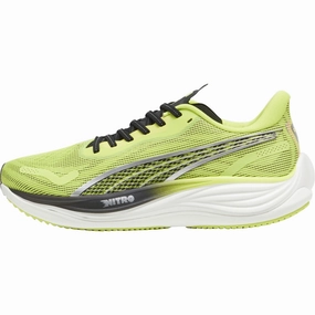 road - ready Air Cushioned Heel Puma Velocity Nitro 3 Mens Running Shoes - Green