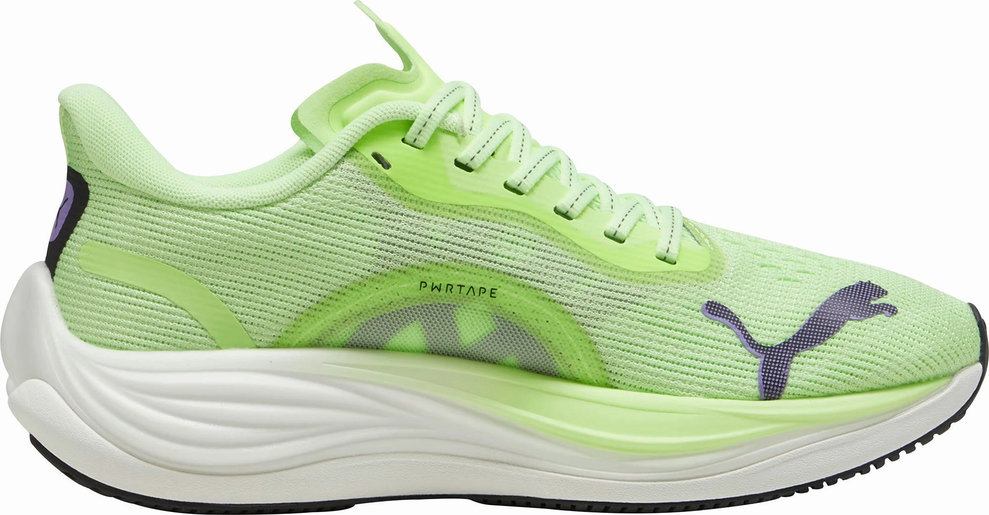 complex design Puma Velocity Nitro 3 Womens Running Shoes - Green