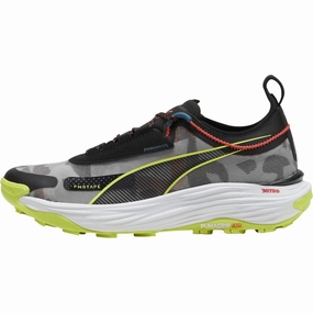 Puma Voyage Nitro 3 Mens Trail Running Shoes - Black mesh - upper - feature shoes