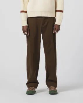 Frisco Chino Hbt Java Brown Snag Free Fabric Chic Vibe