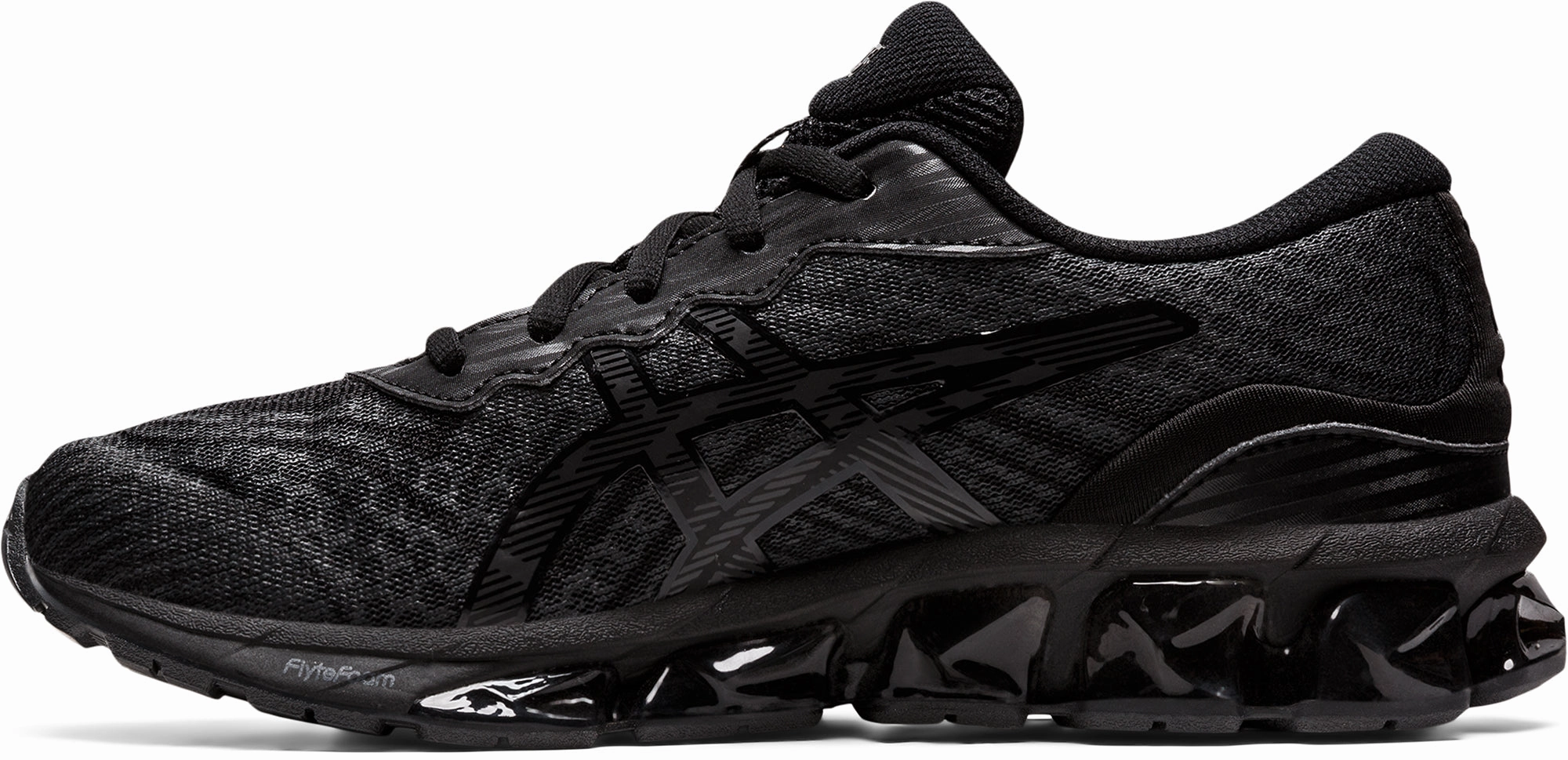 Soft Collar Padding Asics Gel Quantum 360 VII GS Junior Running Shoes - Black