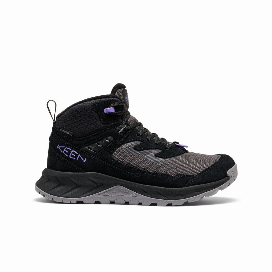 Women's Hightrail Polar Hiking Boot  |  Black/Aster Purple Breathable fabric