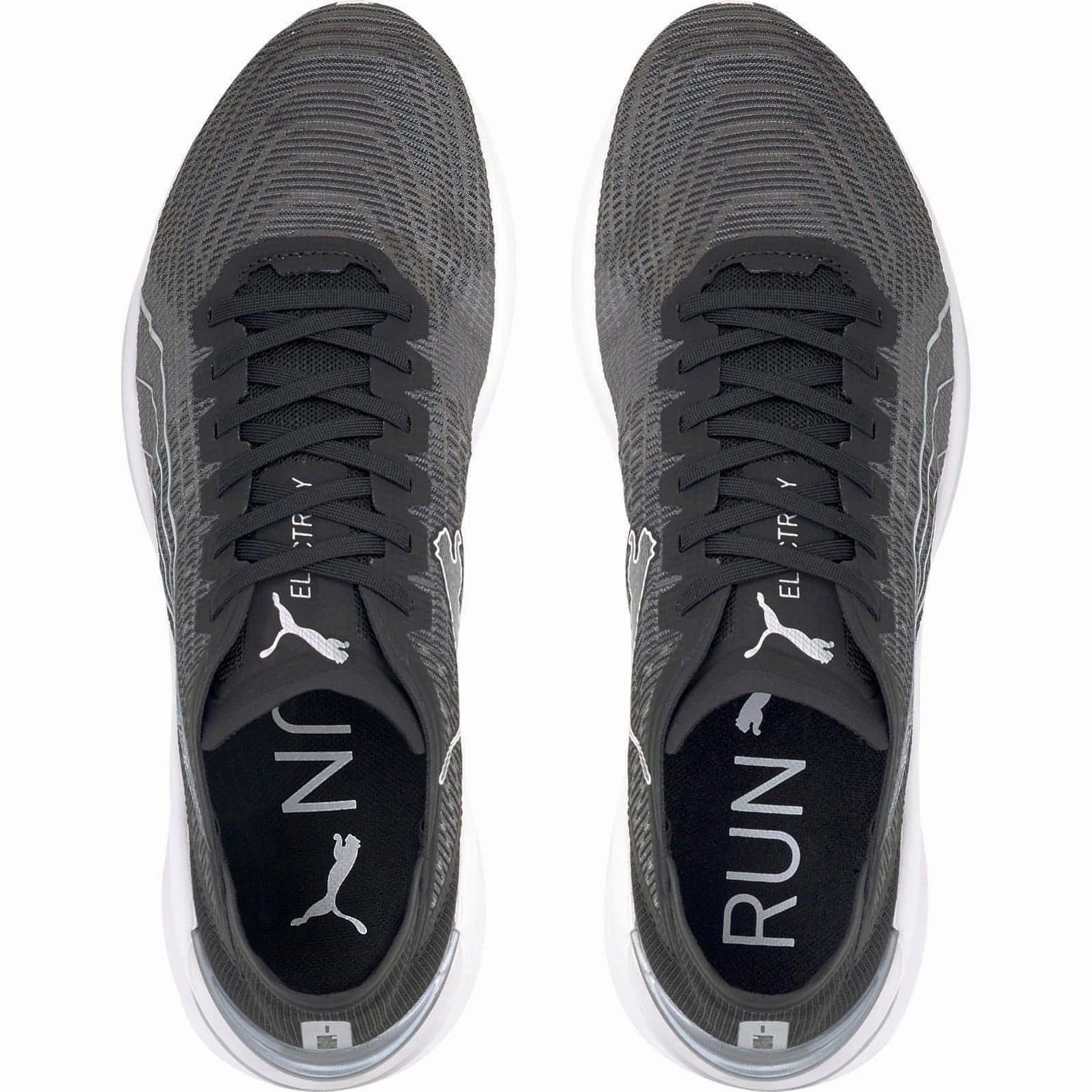 HighTop Cooling Ventilation Channels Puma Electrify Nitro Mens Running Shoes - Black