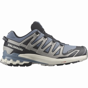 SyntheticUpper Salomon XA Pro 3D V9 GORE-TEX Mens Trail Running Shoes - Grey