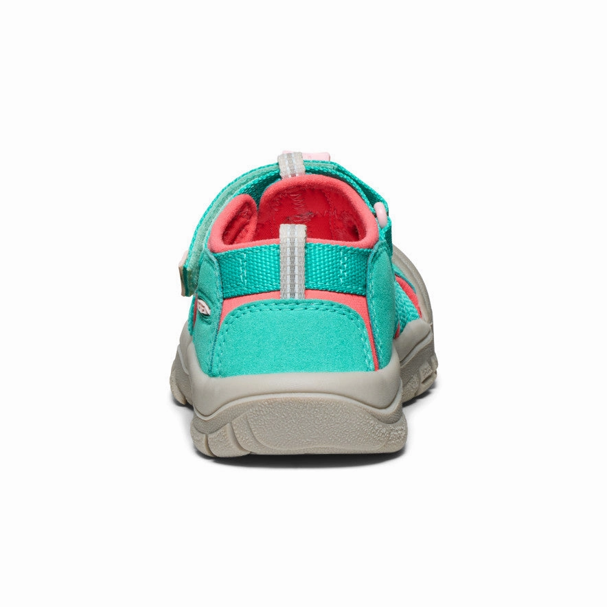 Little Kids' Newport H2  |  Bright Aqua/Giggle Pink Low Top Ventilated