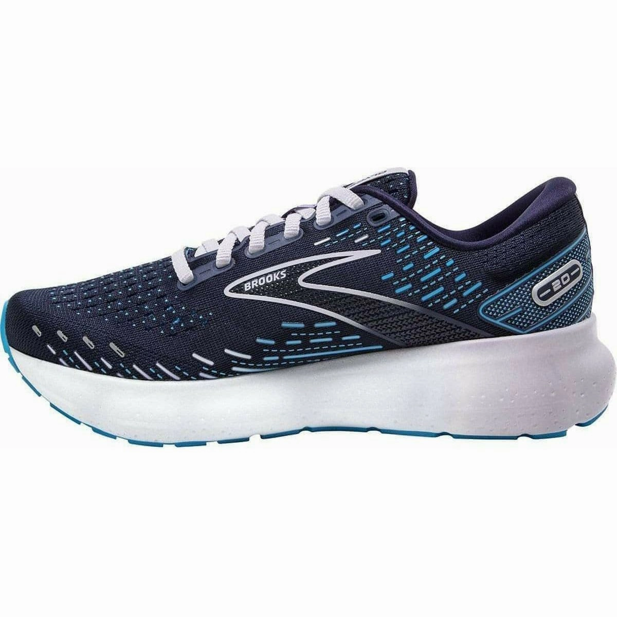 traction - control - technology shoes Brooks Glycerin 20 Womens Running Shoes - Blue
