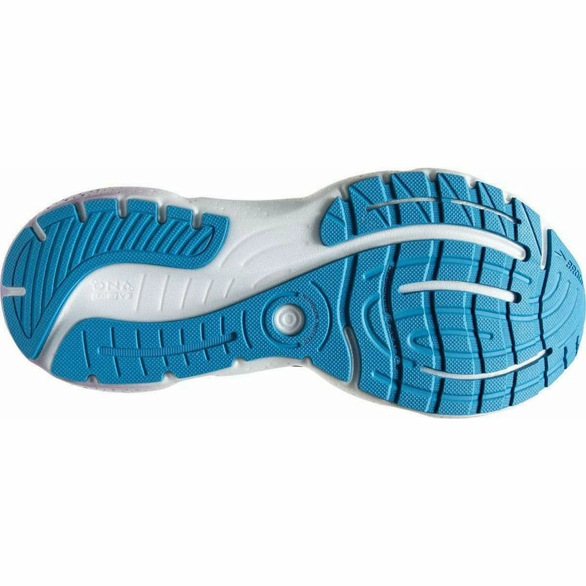 Vascular Cooling Fins Brooks Glycerin 20 Womens Running Shoes - Blue
