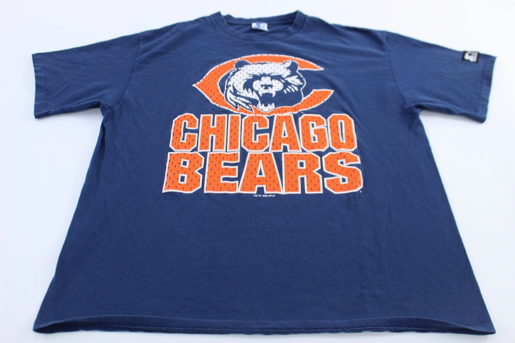 Comfortable texture Breathable Mesh Panels 1996 Chicago Bears Football Starter T-Shirt
