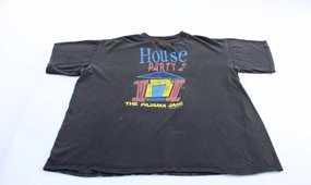 Non Restrictive Silhouette 1992 House Party 2 Movie Promo T-Shirt