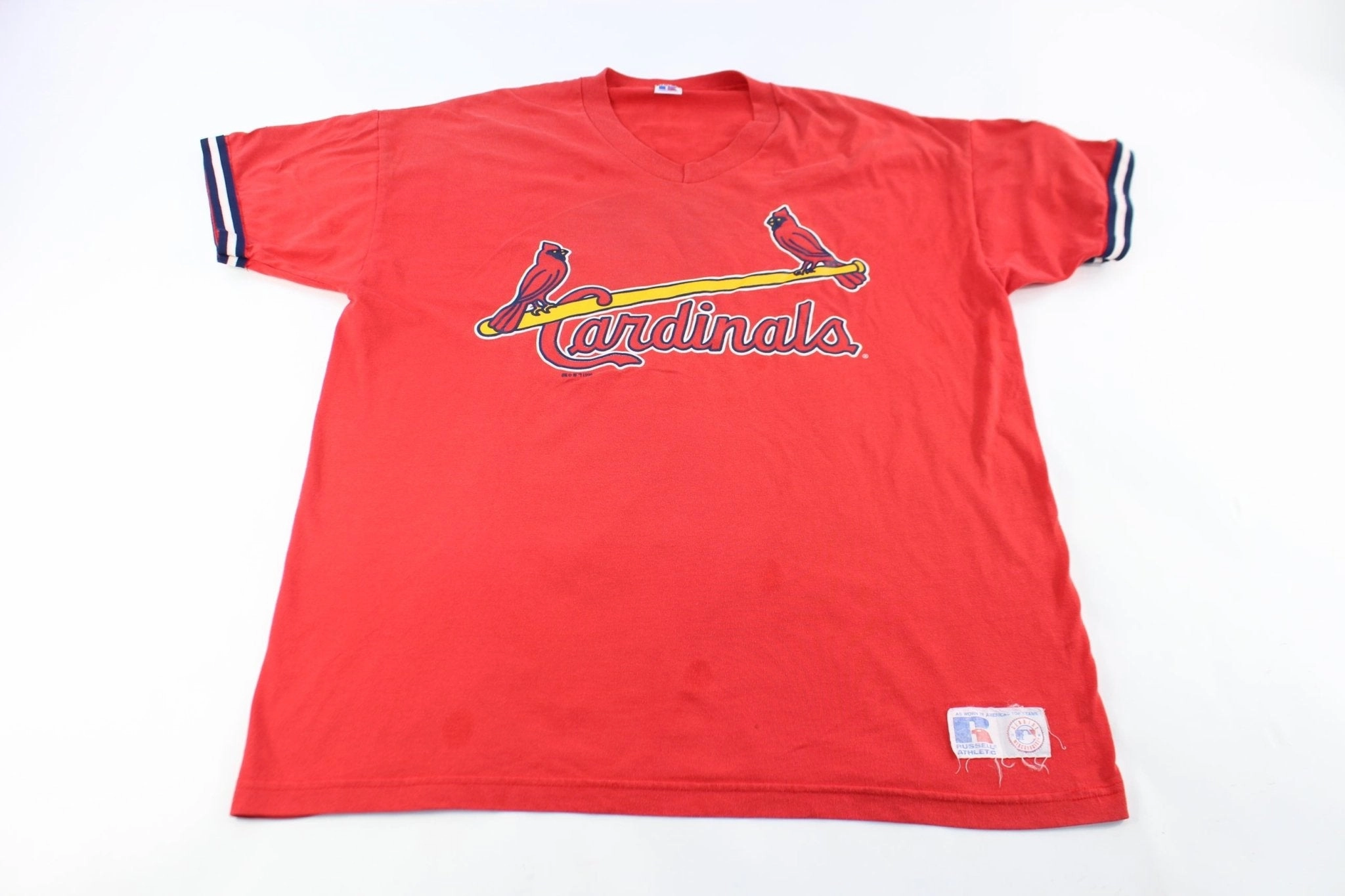 Russell Athletic St. Louis Cardinals Logo T-Shirt EcoFriendly Dye