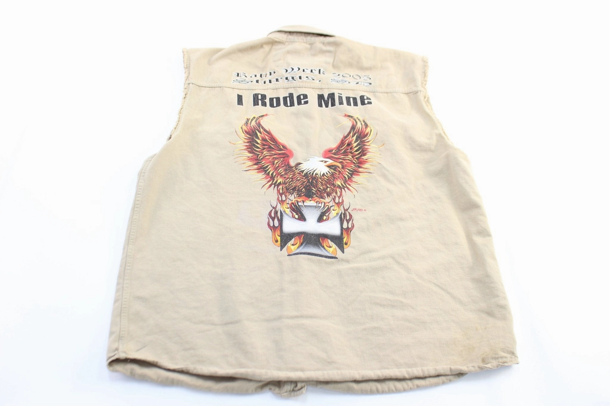 Comfort Fit Collar 2005 Sturgis, South Dakota Rally Week Biker Tank Top