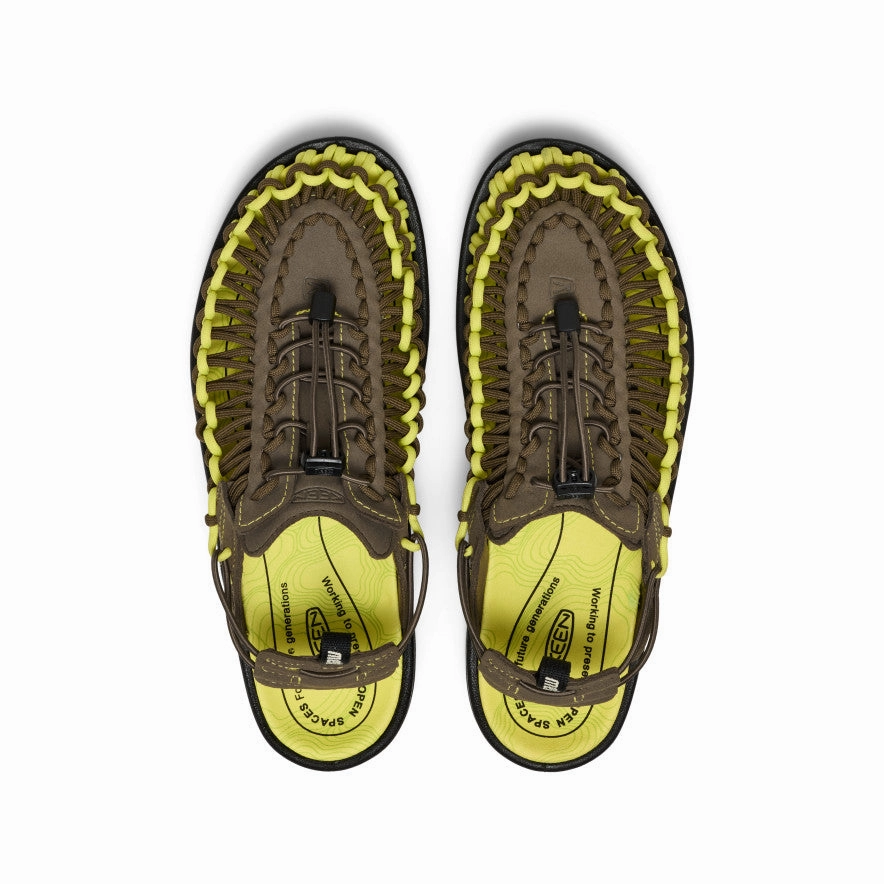 All Gender UNEEK II Convertible Metalwood  |  Metalwood Limeade Soft Landing Slip On Flex