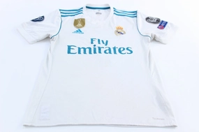 Weightless Layer Adidas Real Madrid Cristiano Ronaldo Blue & White Striped Soccer Jersey