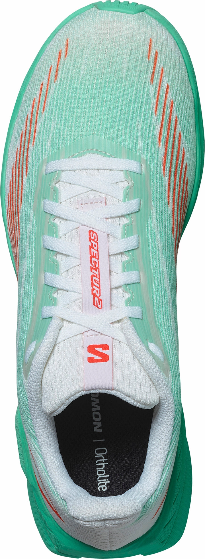 Salomon Spectur 2 Mens Running Shoes - Green stripe - design shoes