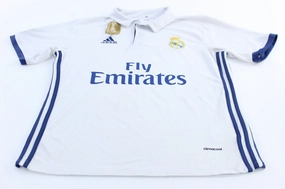 Adidas Embroidered Logo Real Madrid Cristiano Ronaldo #7 Soccer Jersey Comfortable apparel Double Layered Thermal Insulation