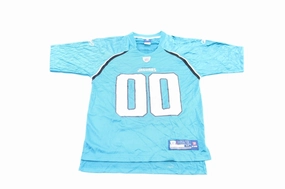 Reebok Logo Jacksonville Jaguars Football Jersey Recycled Material Blend Muscle Friendly