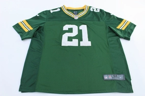 Nike Embroidered Logo Green Bay Packers Ha Ha Clinton-Dix Football Jersey Multipurpose Sports Gear Lightweight Weave