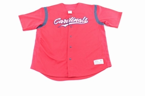 Eco Friendly Recycled Material Colorfast Dye Process True Fan Embroidered St. Louis Cardinals Baseball Jersey