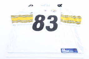 Cool Texture Reebok Logo Pittsburgh Steelers Heath Miller Football Jersey