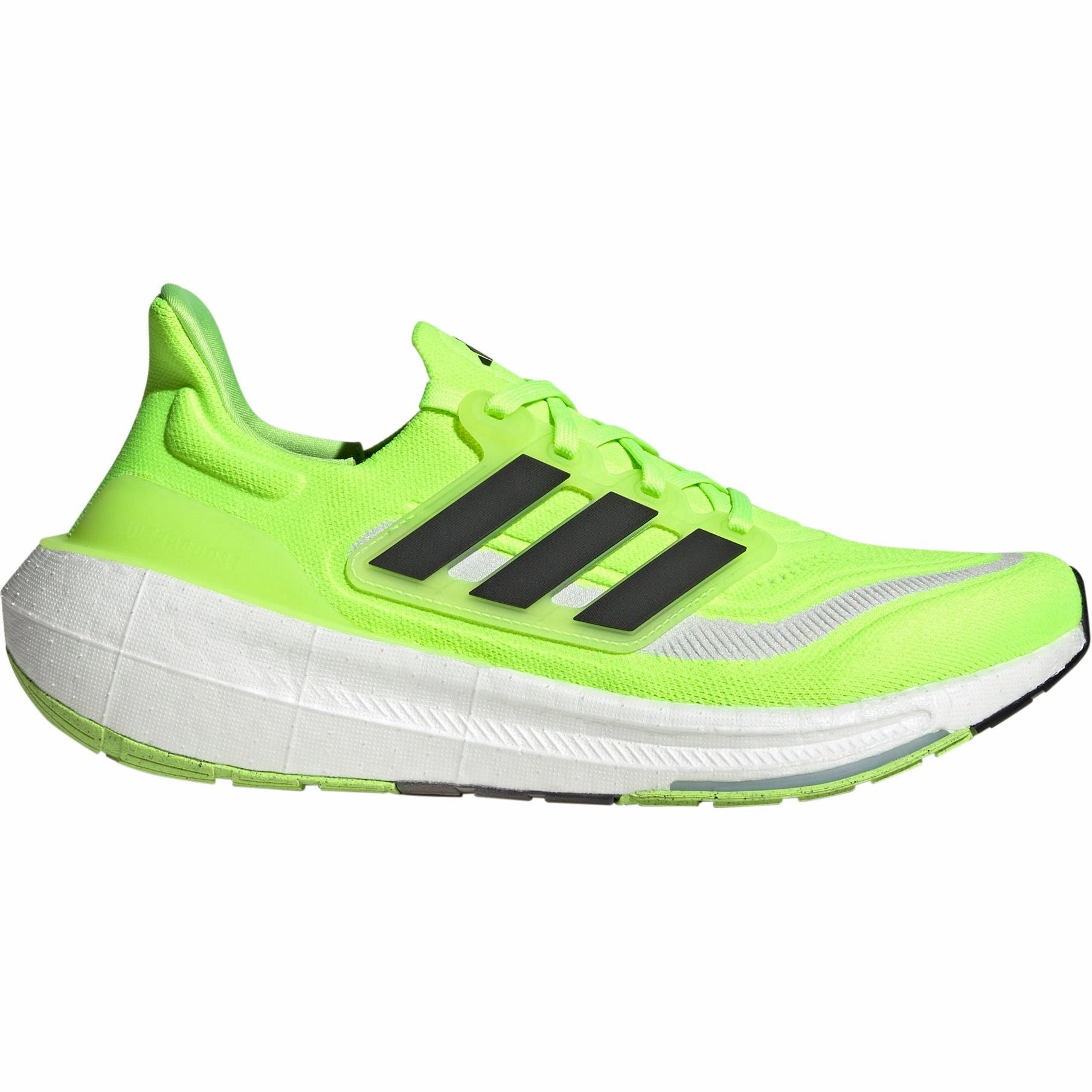 adidas Ultra Boost Light Mens Running Shoes - Green Durable Carbon Rubber