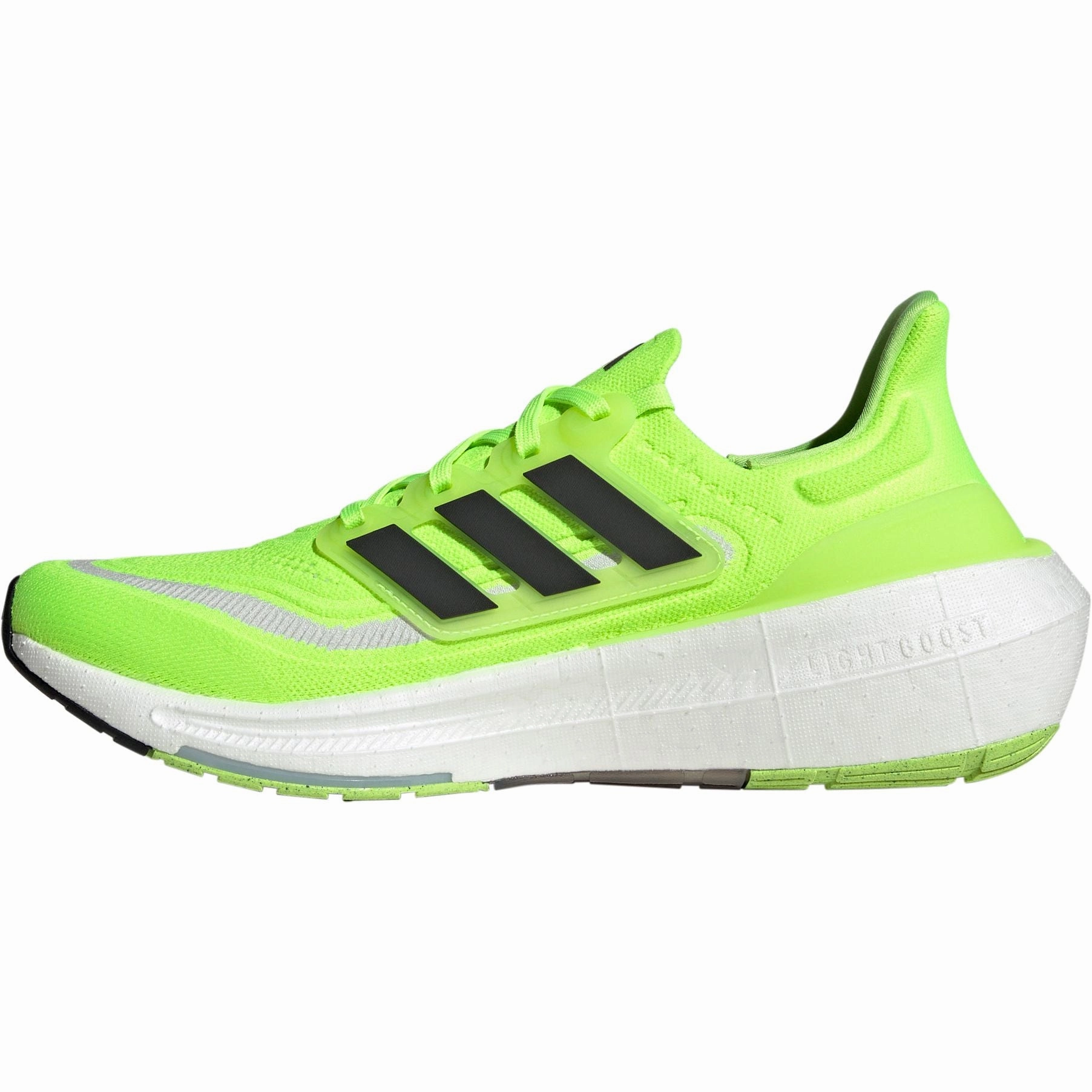 adidas Ultra Boost Light Mens Running Shoes - Green stain - resistant shoes Dual Compound Outsole