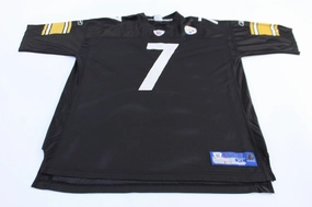 Walk Friendly Low Profile Drop Shoulder Reebok Ben Roethlisberger Pittsburgh Steelers Football Jersey