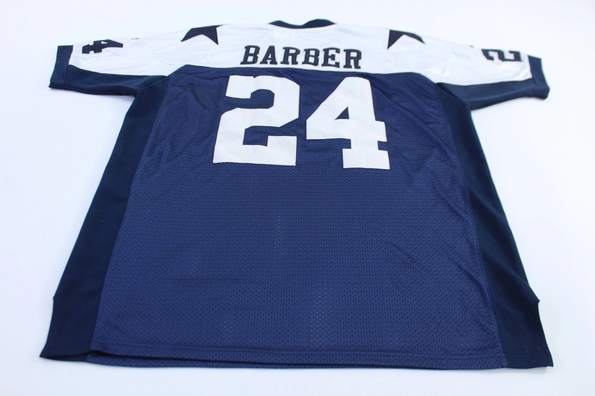 Reebok Dallas Cowboys #24 Marion Barber Football Jersey Active Motion Tailored Fit