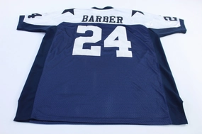 Reebok Dallas Cowboys #24 Marion Barber Football Jersey Active Motion Tailored Fit