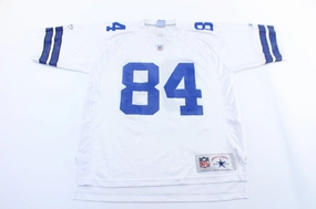 Reebok Embroidered Logo Dallas Cowboys Jay Novacek Football Jersey Anti Pilling Finish Flexible Shoulder Gusset
