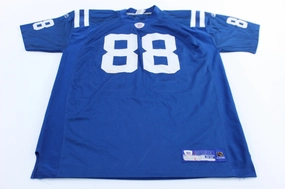 Elasticized Cuffs Core Movement Reebok Embroidered Logo Indianapolis Colts Marvin Harrison Football Jersey