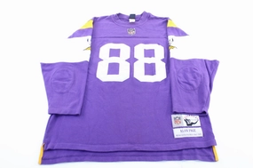 Athlete Focus Reebok Embroidered Logo Minnesota Vikings Alan Page Throwback Jersey