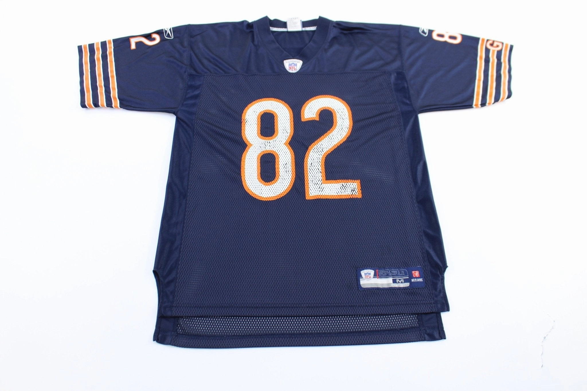 Reebok Logo Chicago Bears Greg Olsen Football Jersey Compression Fit Tech