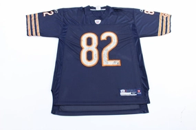 Reebok Logo Chicago Bears Greg Olsen Football Jersey Compression Fit Tech
