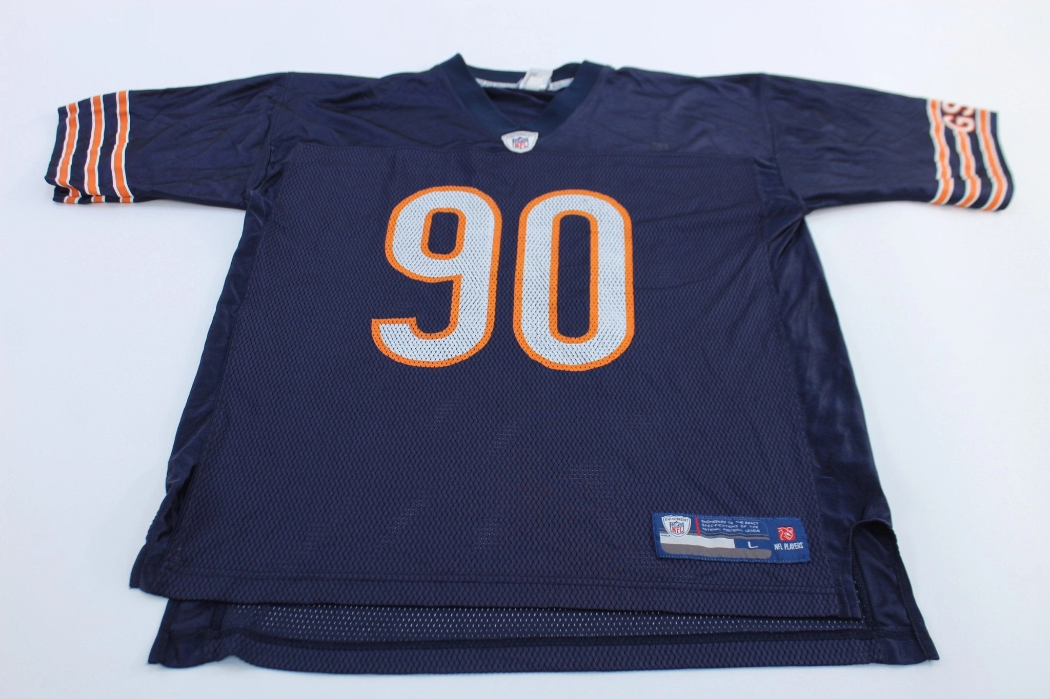 Multiaxial Compression Zones Reebok Logo Chicago Bears Julius Peppers Football Jersey