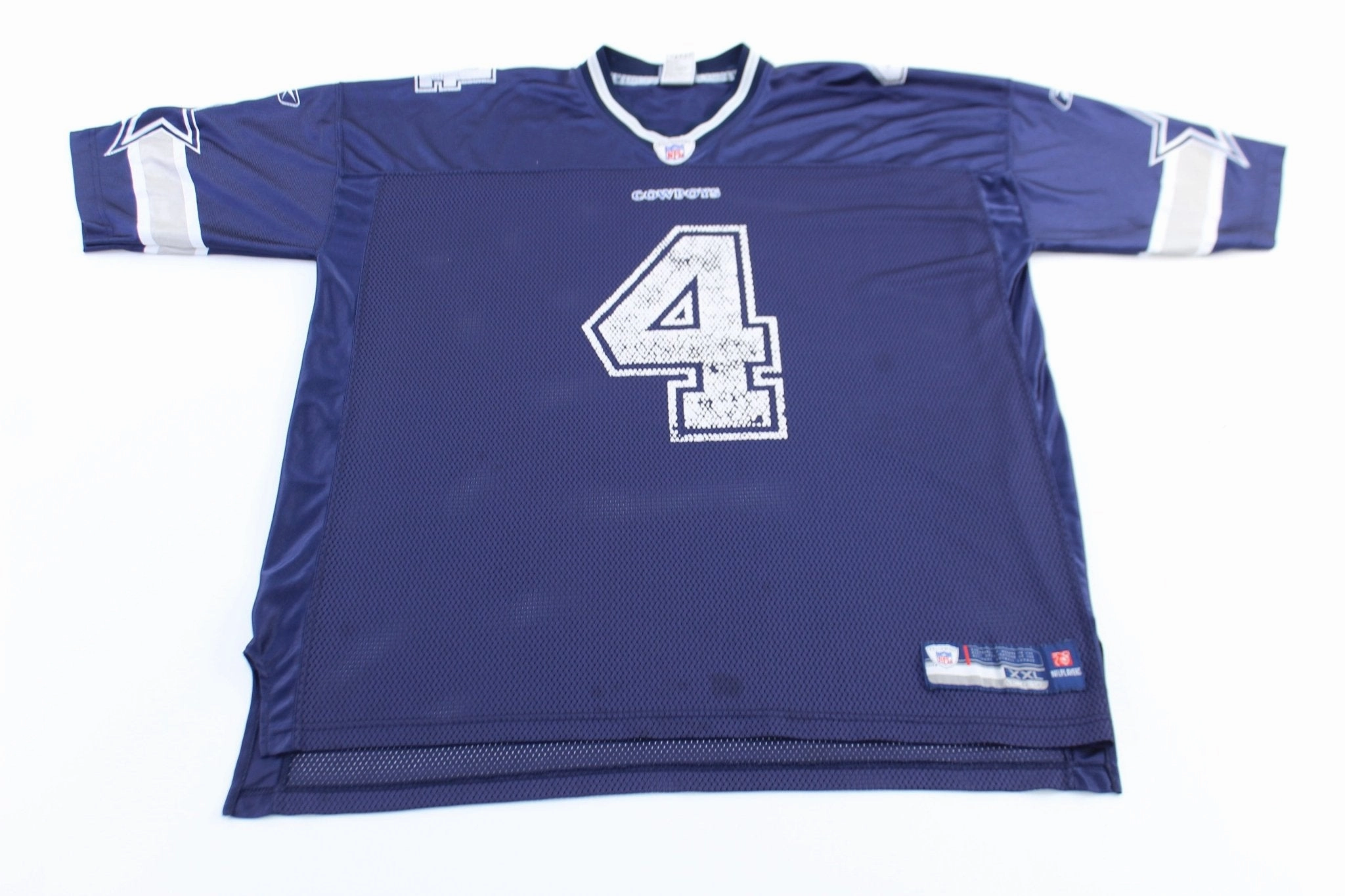 Reebok Logo Dallas Cowboys #4 Marlar Football Jersey fitness gear Wrinkle Free Travel Fabric