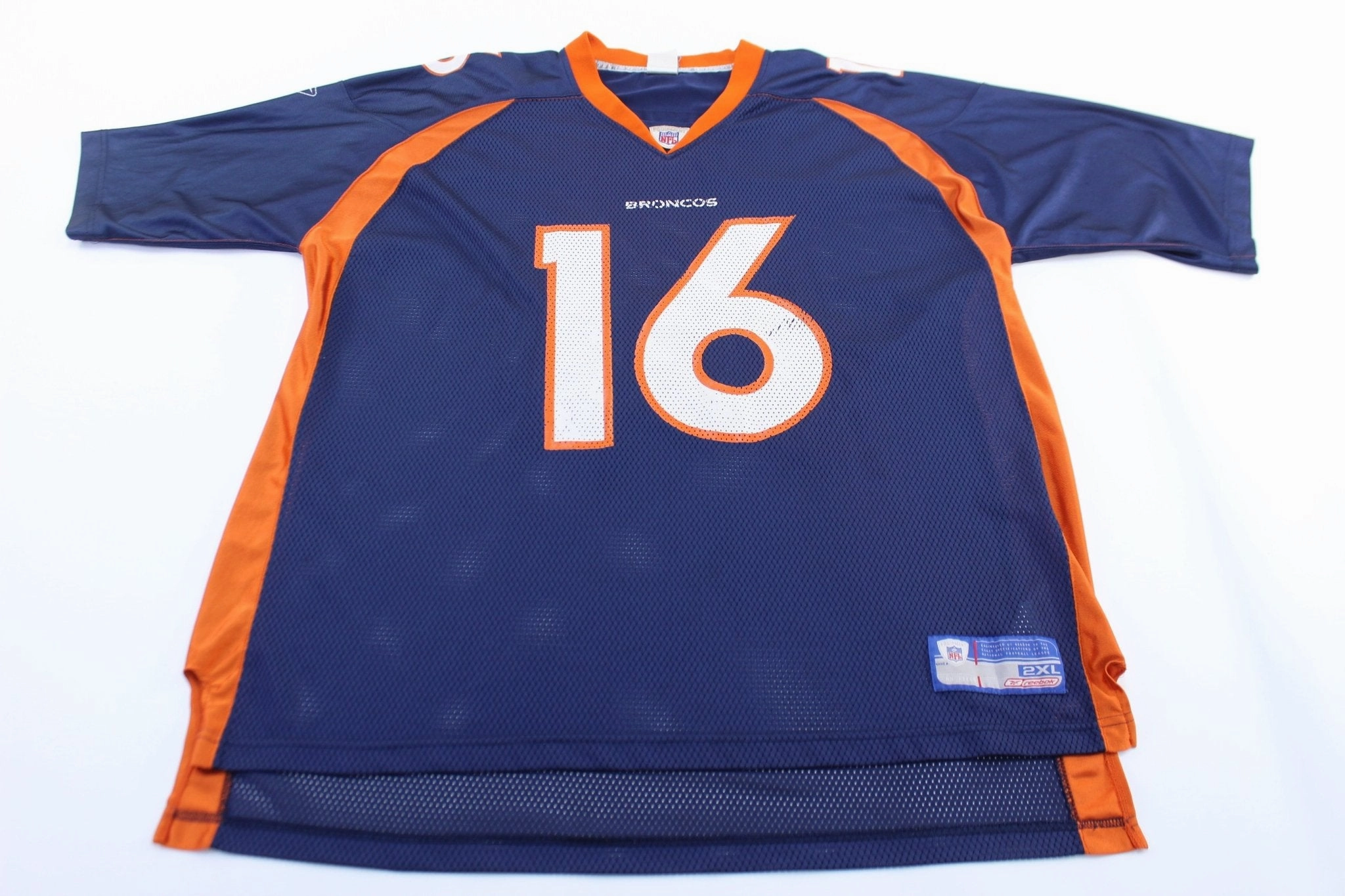 No Limits Reebok Logo Denver Broncos Jake Plummer Football Jersey