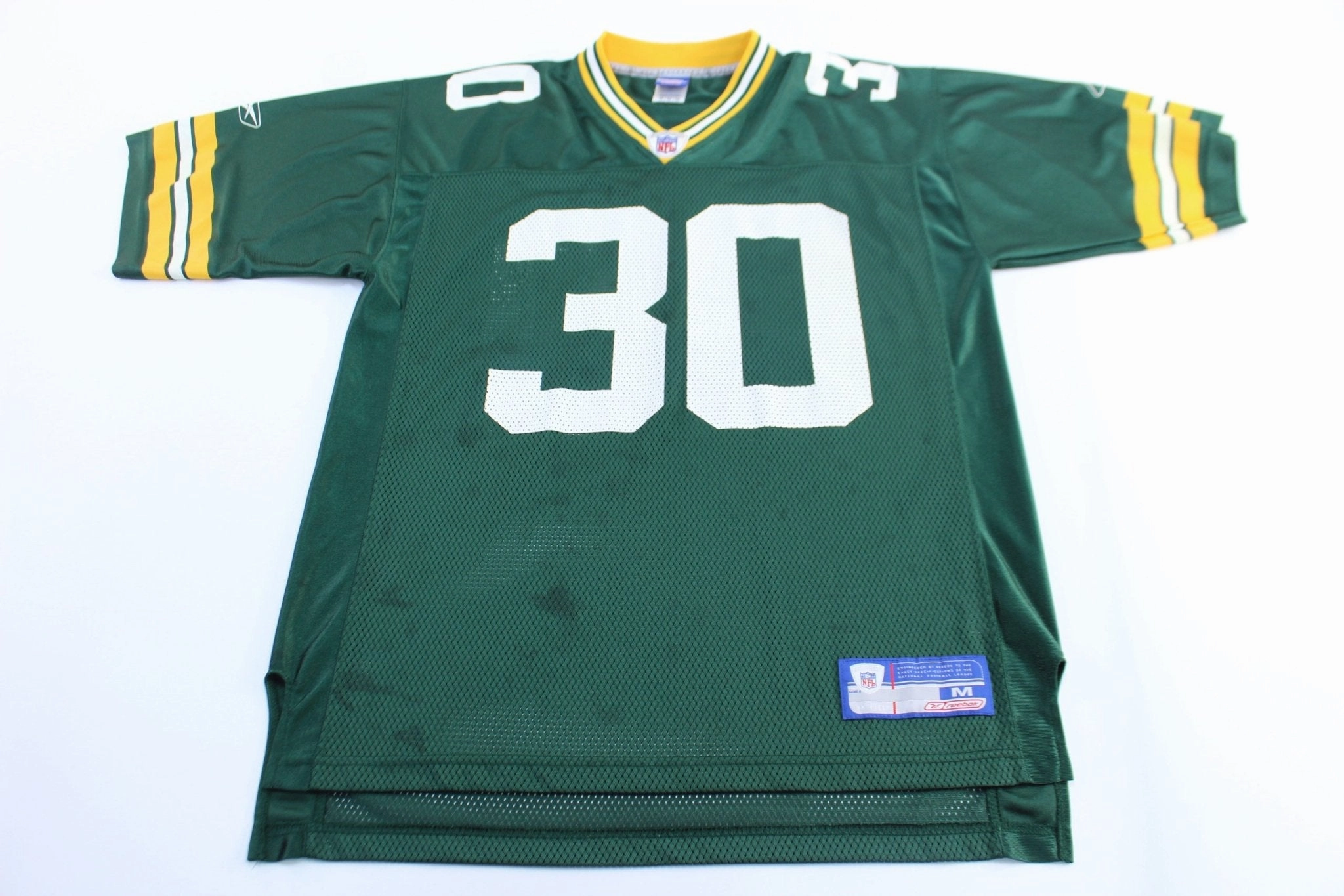 Urban Street Reebok Logo Green Bay Packers Ahman Green Football Jersey