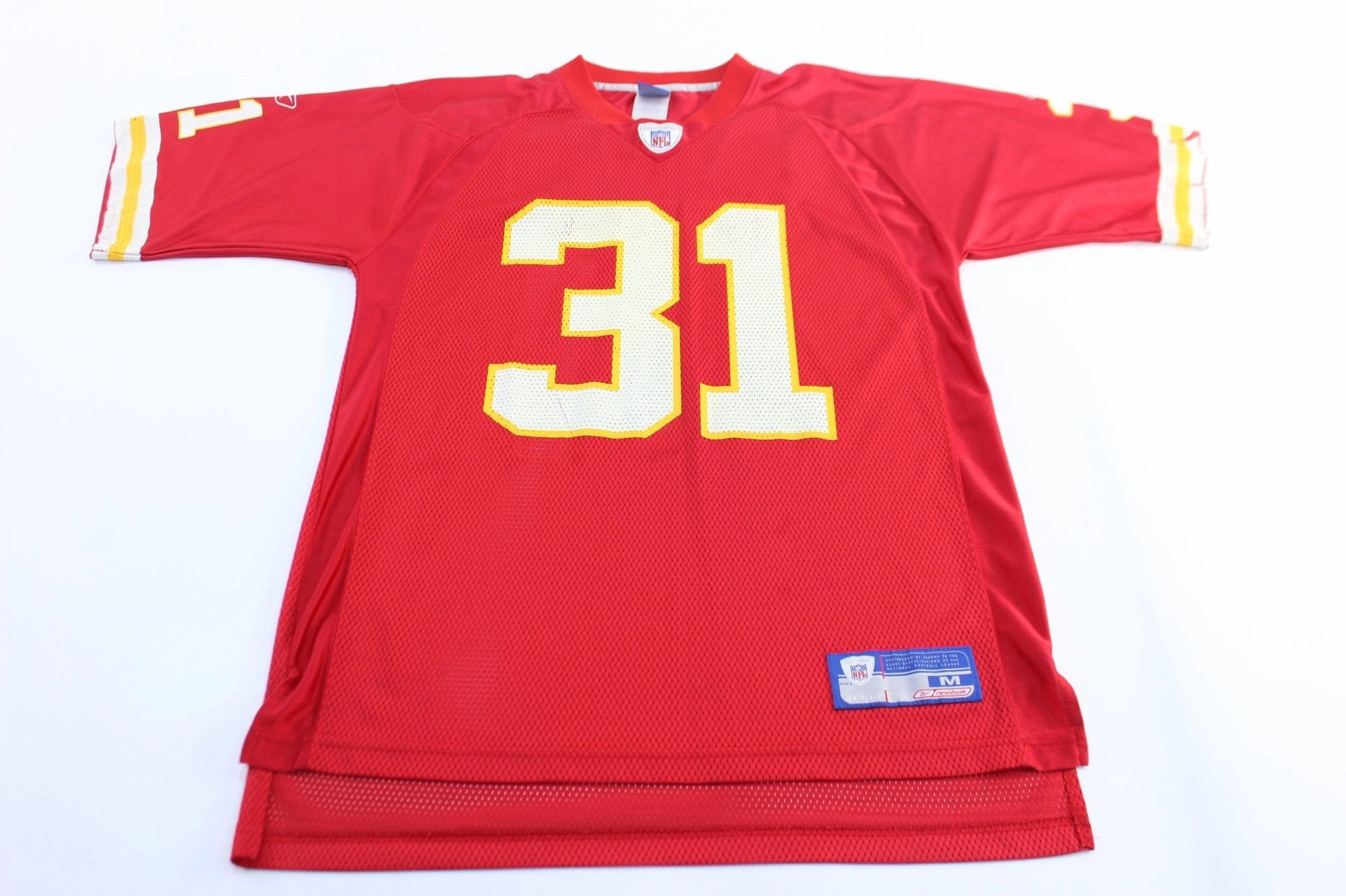 Chill Fit Four Way Stretch Fabric Reebok Logo Kansas City Chiefs Patrick Holmes Football Jersey