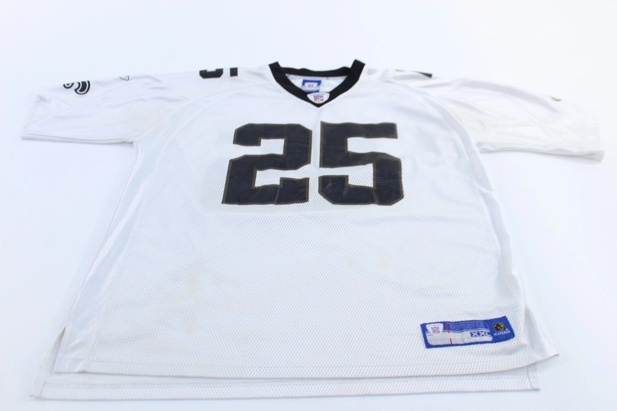 Reebok Logo New Orleans Saints Reggie Bush Football Jersey Training Flex Motion Flex
