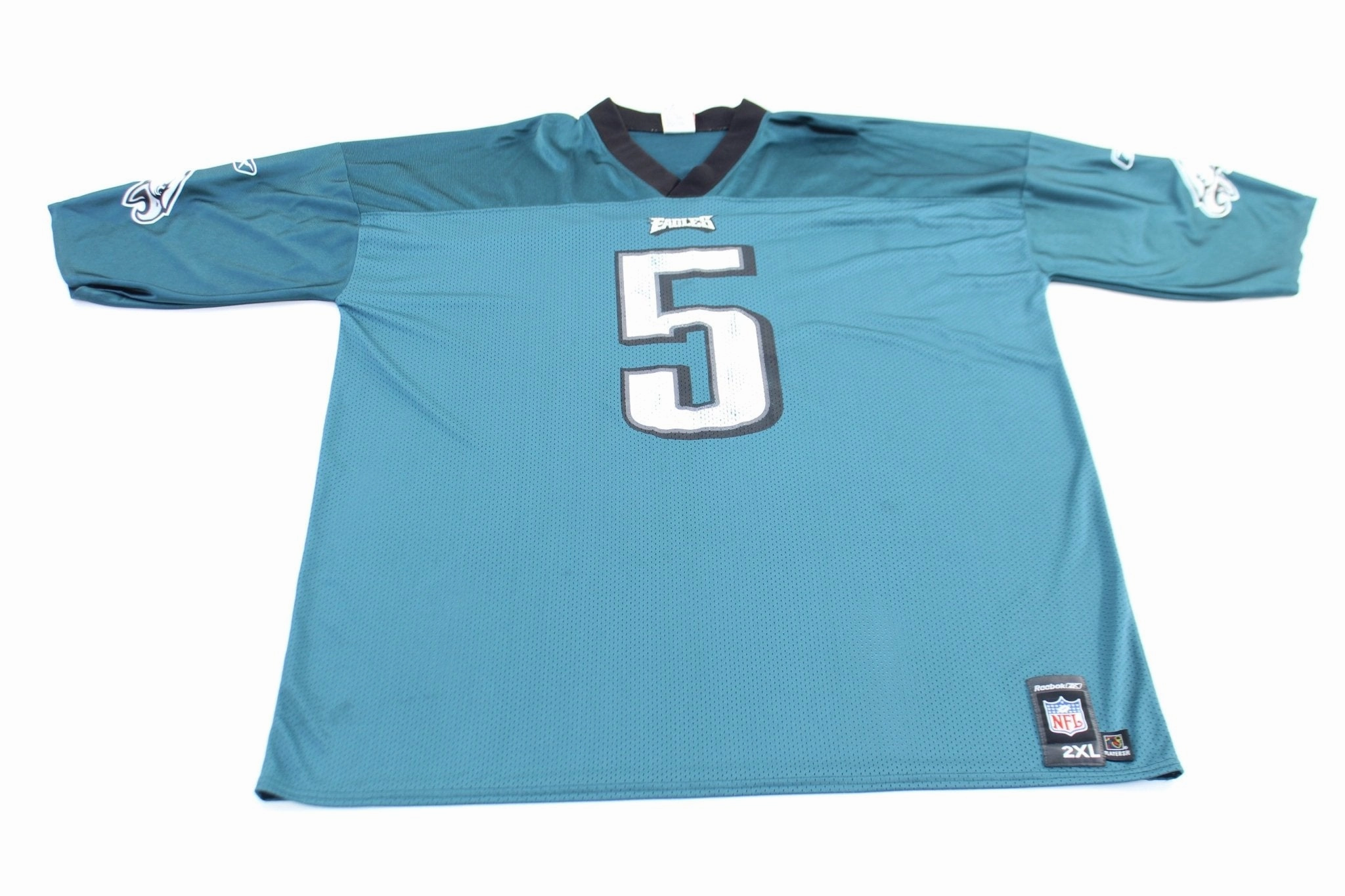 Active Edge Wind Resistant Outer Layer Reebok Logo Philadelphia Eagles Donovan McNabb Football Jersey