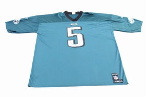 Active Edge Wind Resistant Outer Layer Reebok Logo Philadelphia Eagles Donovan McNabb Football Jersey