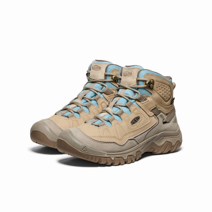 removable insoles Women's Targhee IV Waterproof Hiking Boot  |  Safari/Reef Waters