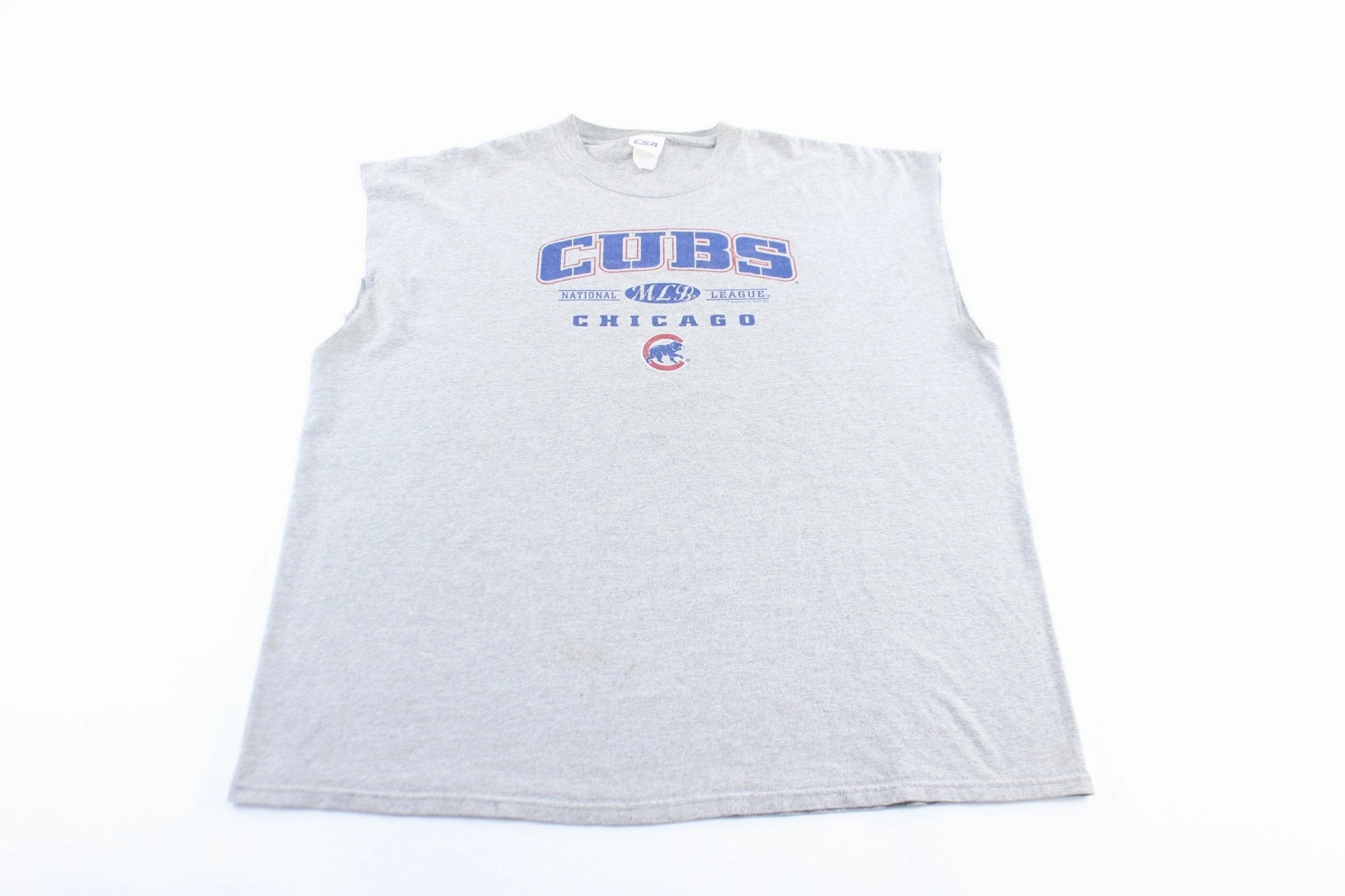 Sweat Wicking Ribbing 2006 Chicago Cubs Baseball Tank Top