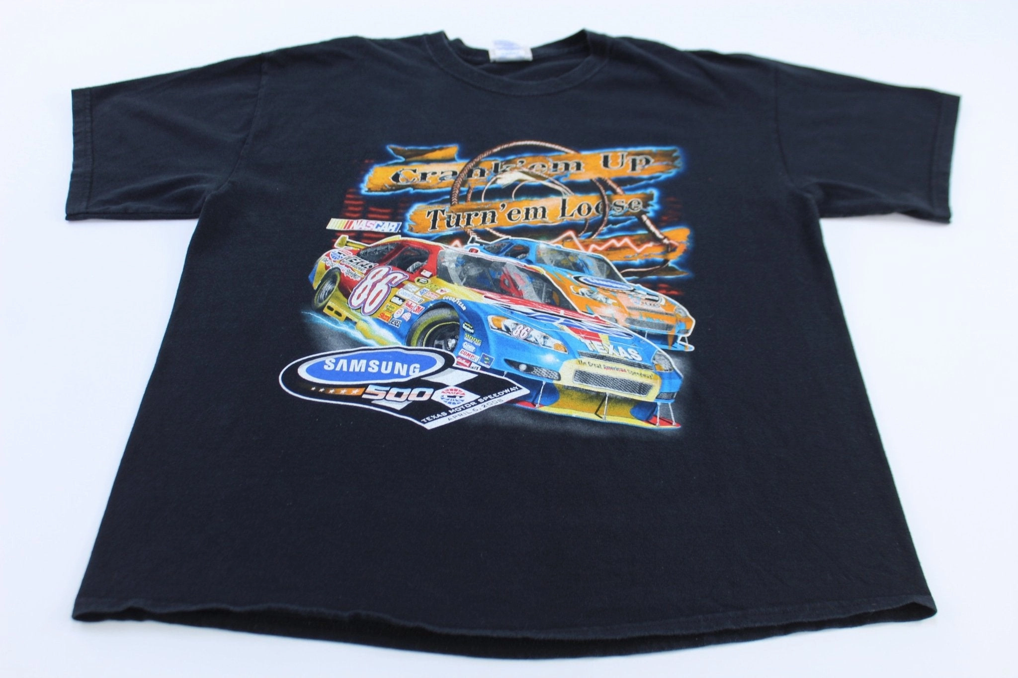 2008 Nascar Texas Speedway Racing Graphic T-shirt outdoor concert