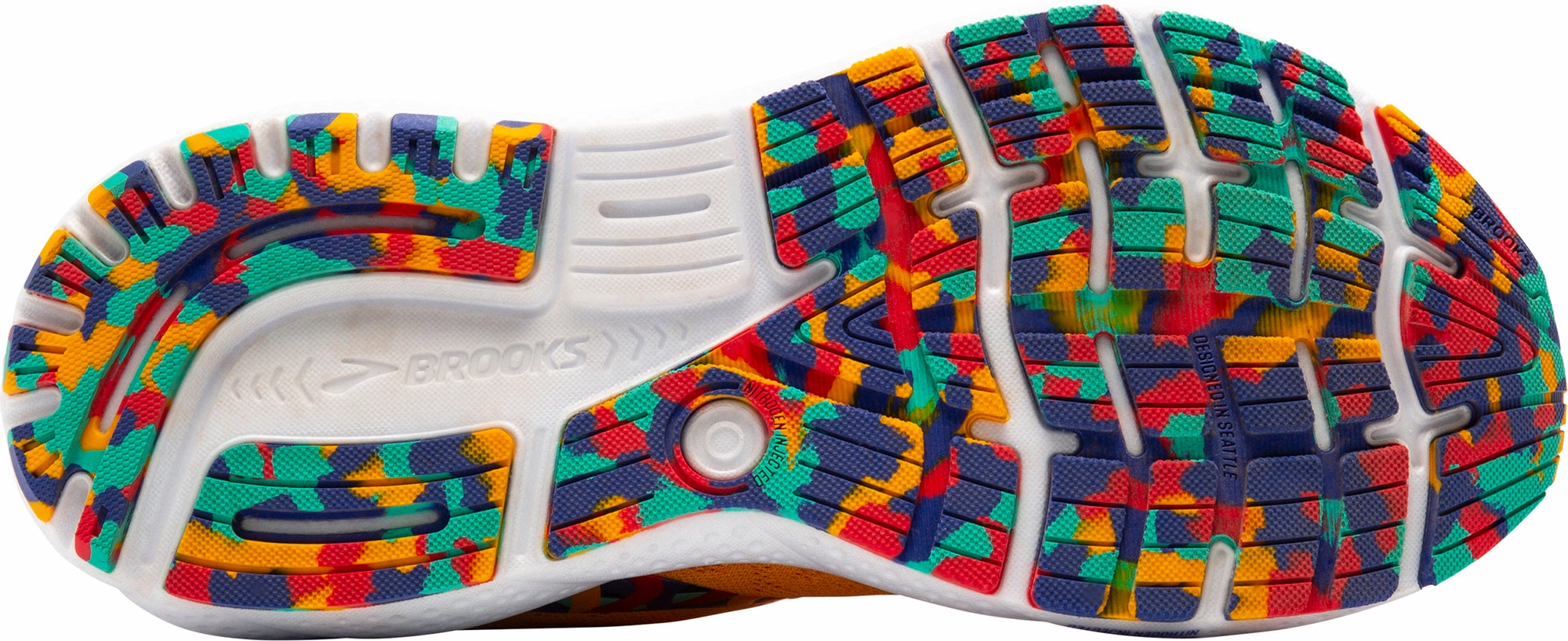 road shoes Stacked Cushioning Brooks Ghost 16 Womens Running Shoes - Orange