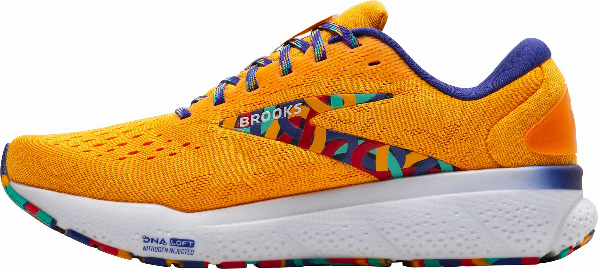 Brooks Ghost 16 Womens Running Shoes - Orange Comfort Technology running in the snow shoes