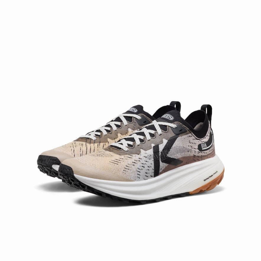 Heel lock Comfortable Padding Men's Seek Trail Running Shoe  |  Safari/Black