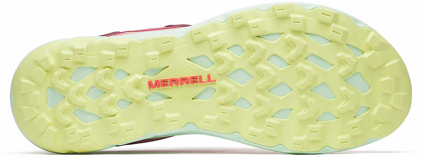 winter - appropriate Transverse Arch Bridge Merrell Antora 4 Womens Trail Running Shoes - Pink