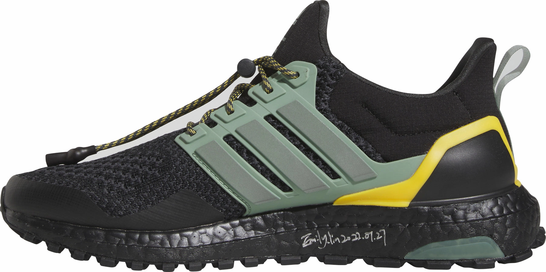 office workers' shoes multi - terrain shoes adidas Ultra Boost 1.0 Mens Running Shoes - Black